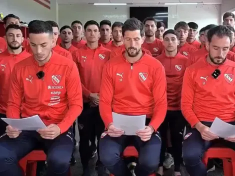 El inesperado video de los jugadores de Independiente tras el fallo de Conmebol a favor de la U. de Chile