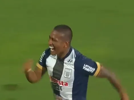 Pedro Aquino marcó su primer gol con camiseta de Alianza Lima ante Comerciantes Unidos