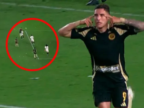 Callejo anotó golazo ante la 'U': Superó a Polo y sorprendió a Britos