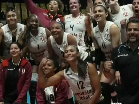 Universitario volvió a ganar en la Liga Peruana de Vóley y se impuso a Deportivo Soan