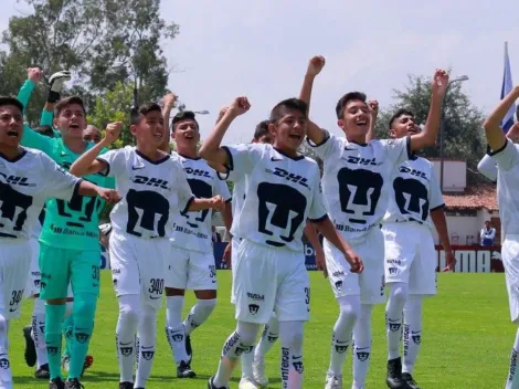 Pumas UNAM se mete en semifinales de la Liga MX Sub 13