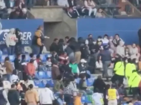 VIDEO | Sacan a fans de Pumas a golpes del Hidalgo