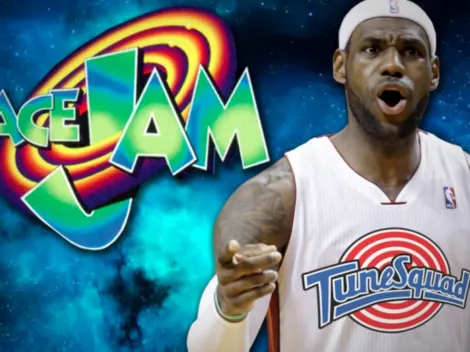 El video de LeBron James con el nuevo uniforme para la película Space Jam 2