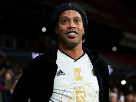 Tras haber salido de la cárcel, Ronaldinho presentó el video del tráiler de su película