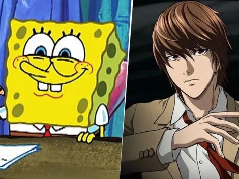 La curiosa relación que hay entre Bob Esponja y Death Note: fans quedaron asombrados