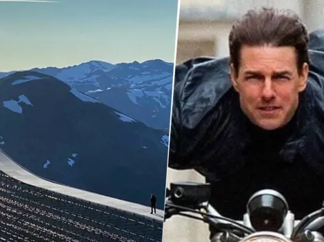 El video de Tom Cruise saltando al vacío en la grabación de la película 'Misión Imposible 7' causa furor