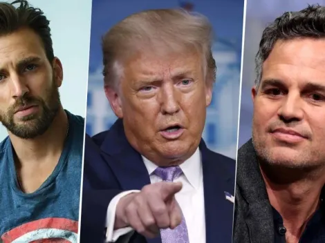 La crítica de Mark Ruffalo a Donald Trump para defender a Chris Evans por su foto íntima filtrada