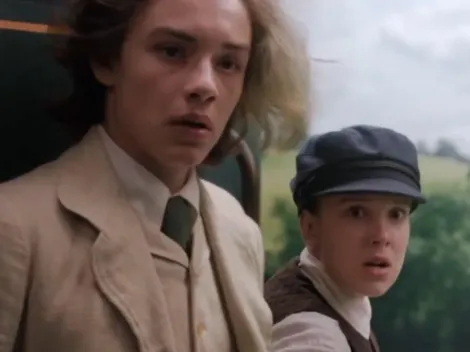 El divertido video de Millie Bobby Brown y Louis Partridge para promocionar Enola Holmes