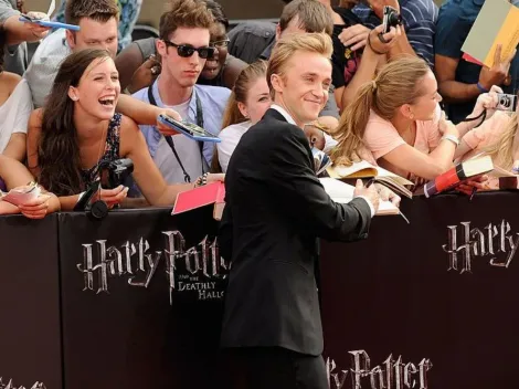 La emocionante reacción de Tom Felton al ver Harry Potter por primera vez en 20 años