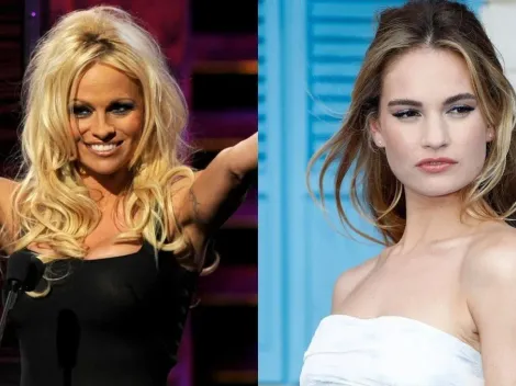 Lily James, la doble inesperada de Pamela Anderson