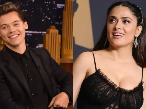 El incómodo momento que Salma Hayek le hizo pasar a Harry Styles