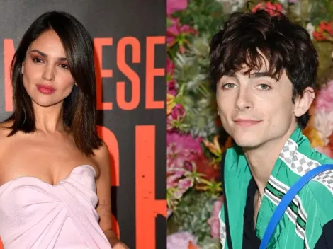 Así fue el romance de Eiza González con Timothée Chalamet