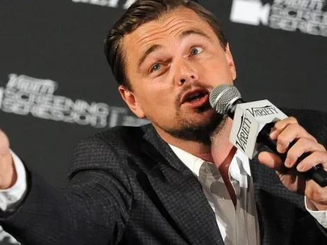 Leonardo DiCaprio se aleja de los fotógrafos de la forma más divertida