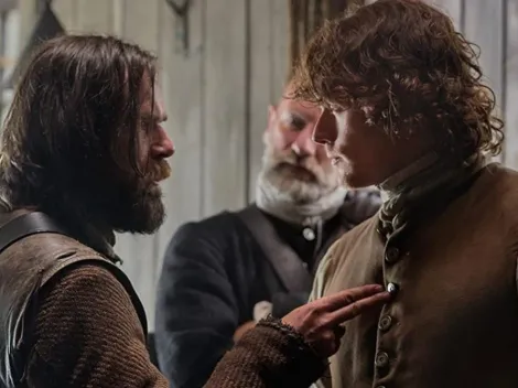 Outlander: Sam Heughan se reencontró con Duncan Lacroix