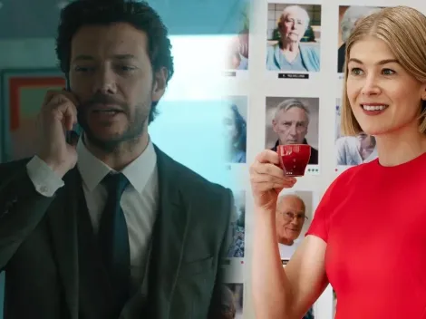 Cómo es la relación de Álvaro Morte y Rosamund Pike