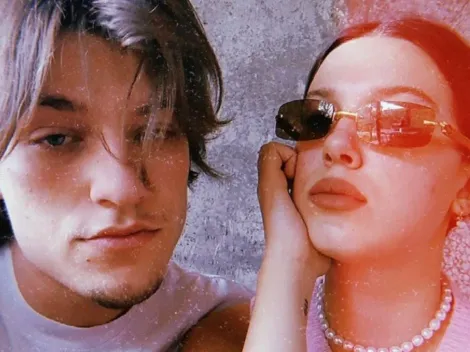 Millie Bobby Brown publicó una romántica foto con su novio por Navidad