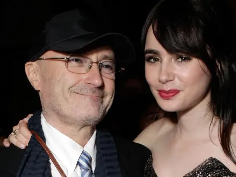 Lily Collins habla de la relación con su padre Phil Collins