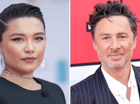 Florence Pugh y Zach Braff: la historia de amor más hermosa