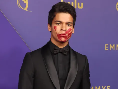 D'Pharaoh Woon-A-Tai arrived at the Emmys with face paint: What does the red hand mean?