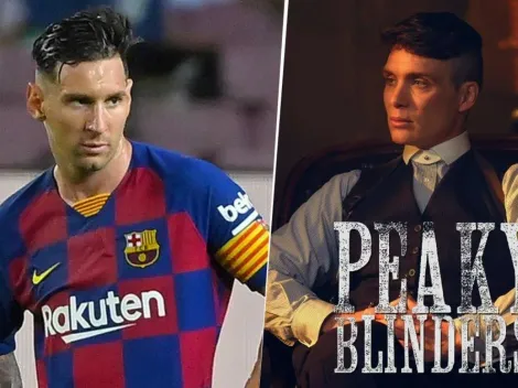 Por qué comparan a Messi con el protagonista de la serie 'Peaky Blinders'