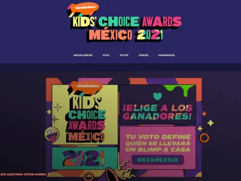 ¡Ya puedes votar por los finalistas de los Kids’ Choice Awards México 2021!