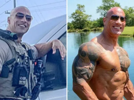 Dwayne "The Rock'" Johnson invitó a su doble a tomar tequila