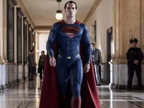 Henry Cavill usó el traje de Superman de Christopher Reeve