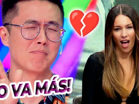 Los 8 Escalones: un participante piropeó a Pampita y tuvo problemas con su novia