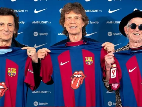 ¿Por qué el Barcelona tiene el logo de los Rolling Stones contra el Real Madrid?