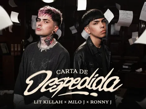 Letra y video de "Carta de despedida", la nueva canción de Milo J y Lit Killah