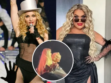 ¡Madonna y Wendy Guevara juntas en el escenario!