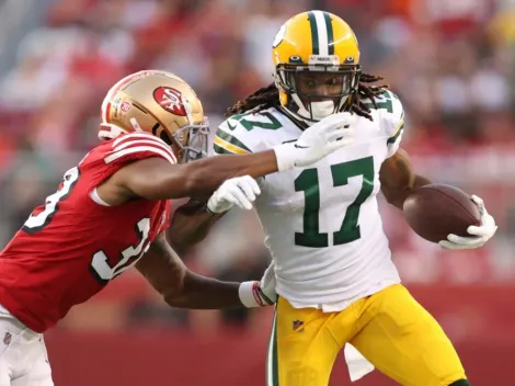 El tremendo golpe a Davante Adams que preocupó a Aaron Rodgers y a los Packers