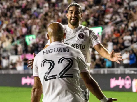 Los hermanos Higuaín son figura en la goleada de Inter Miami ante FC Cincinnati