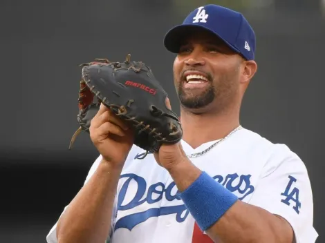 ¿Albert Pujols se prepara para volver la próxima temporada con Los Angeles Dodgers?