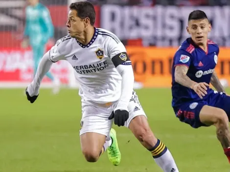 La frustrante noche de Chicharito Hernández en el empate de LA Galaxy ante Chicago Fire