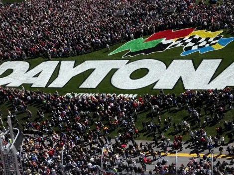 La cancha que se armó especialmente para el Daytona Soccer Fest