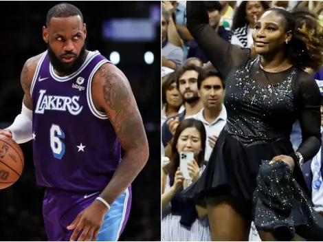 VIDEO: LeBron se rinde ante Serena Williams tras retiro