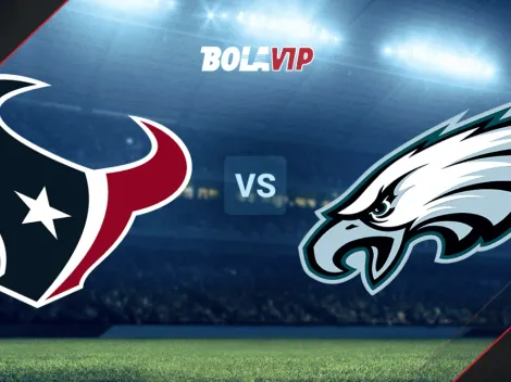 Dónde ver EN VIVO Houston Texans vs Philadelphia Eagles en USA por la NFL