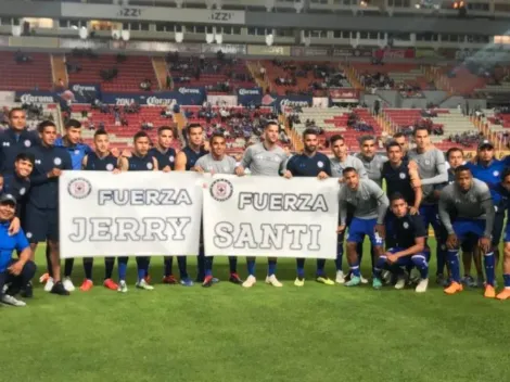 El hermoso gesto del plantel de Cruz Azul con sus dos lesionados