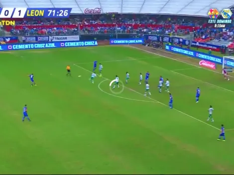 VIDEO: Golazo de Aldrete le devuelve la fe a Cruz Azul ante León en las semis de Copa MX