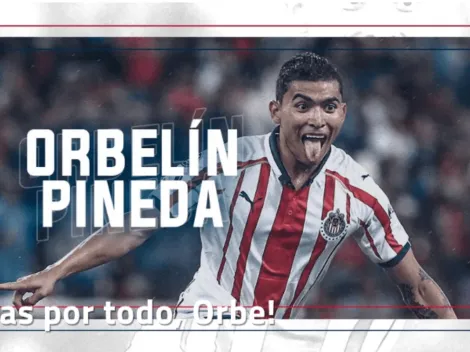 Chivas se despide de Orbelín Pineda que llegará a Cruz Azul esta tarde