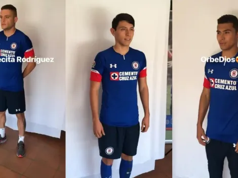 Los fichajes de Cruz Azul ya posan con la playera para el Clausura 2019