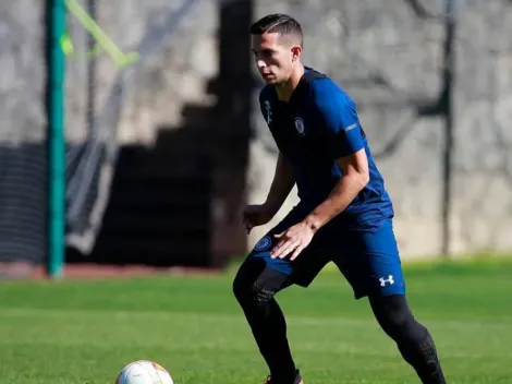 No se desenfoca: Iván Marcone trabaja a la par de sus compañeros de Cruz Azul