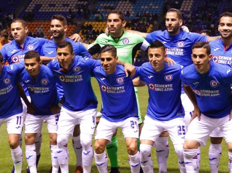 El once confirmado de Cruz Azul para enfrentar a Chivas