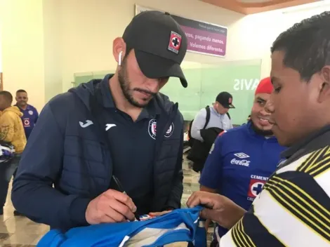 Cruz Azul llegó a Guanajuato y recibió el cariño de los fanáticos