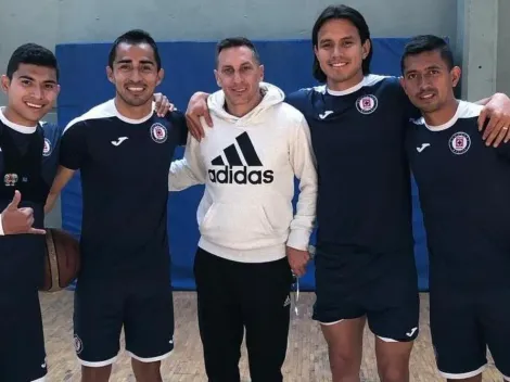 Chaco Giménez visitó La Noria para felicitar a Jerry Flores