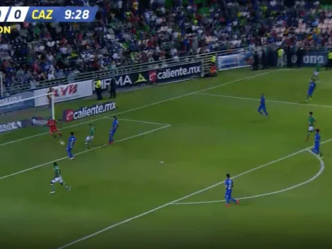 Video: Autogol de José Madueña le da la ventaja a León vs Cruz Azul