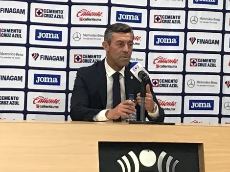 Caixinha es autocrítico: "Este ha sido mi momento más difícil en Cruz Azul"