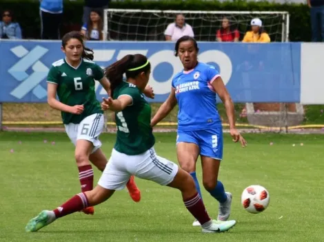 Cruz Azul Femenil derrotó en amistoso a Selección Mexicana Sub 17