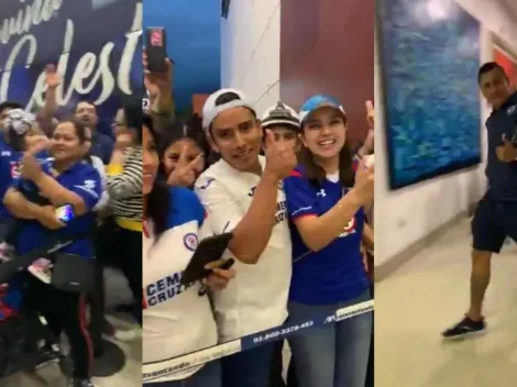 La masiva salida de Cruz Azul al estadio para enfrentar a Rayados